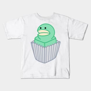 green frog cake Kids T-Shirt